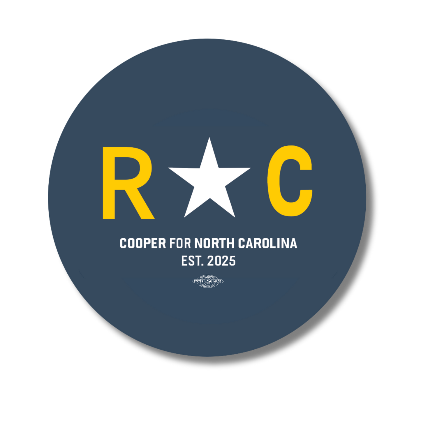 RC Crest Single Sticker