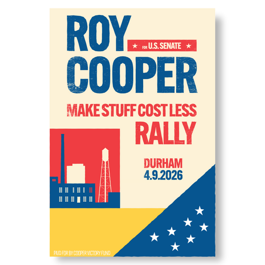 Make Stuff Cost Less Rally Poster - April 2026 (Digital Download)